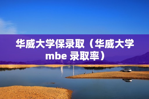 华威大学保录取（华威大学mbe 录取率）