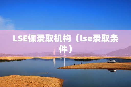 LSE保录取机构（lse录取条件）