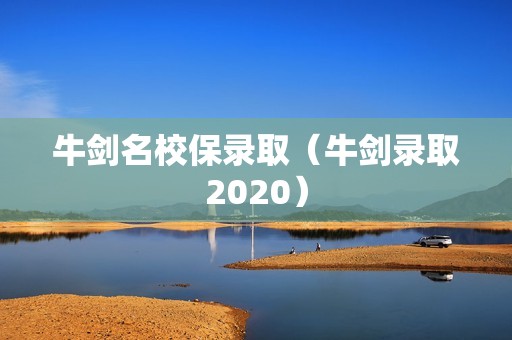 牛剑名校保录取（牛剑录取2020）