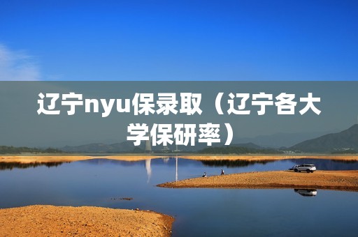 辽宁nyu保录取（辽宁各大学保研率）