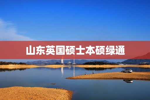 山东英国硕士本硕绿通